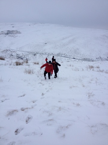 Training Run 21/1/13, Rhayader Rant Route