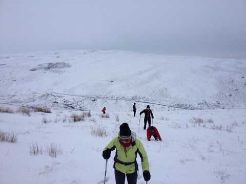 Training Run 21/1/13, Rhayader Rant Route
