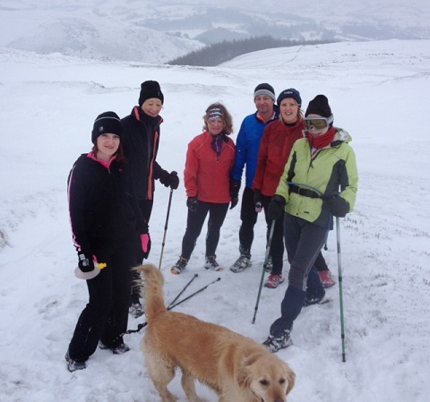 Training Run 21/1/13, Rhayader Rant Route